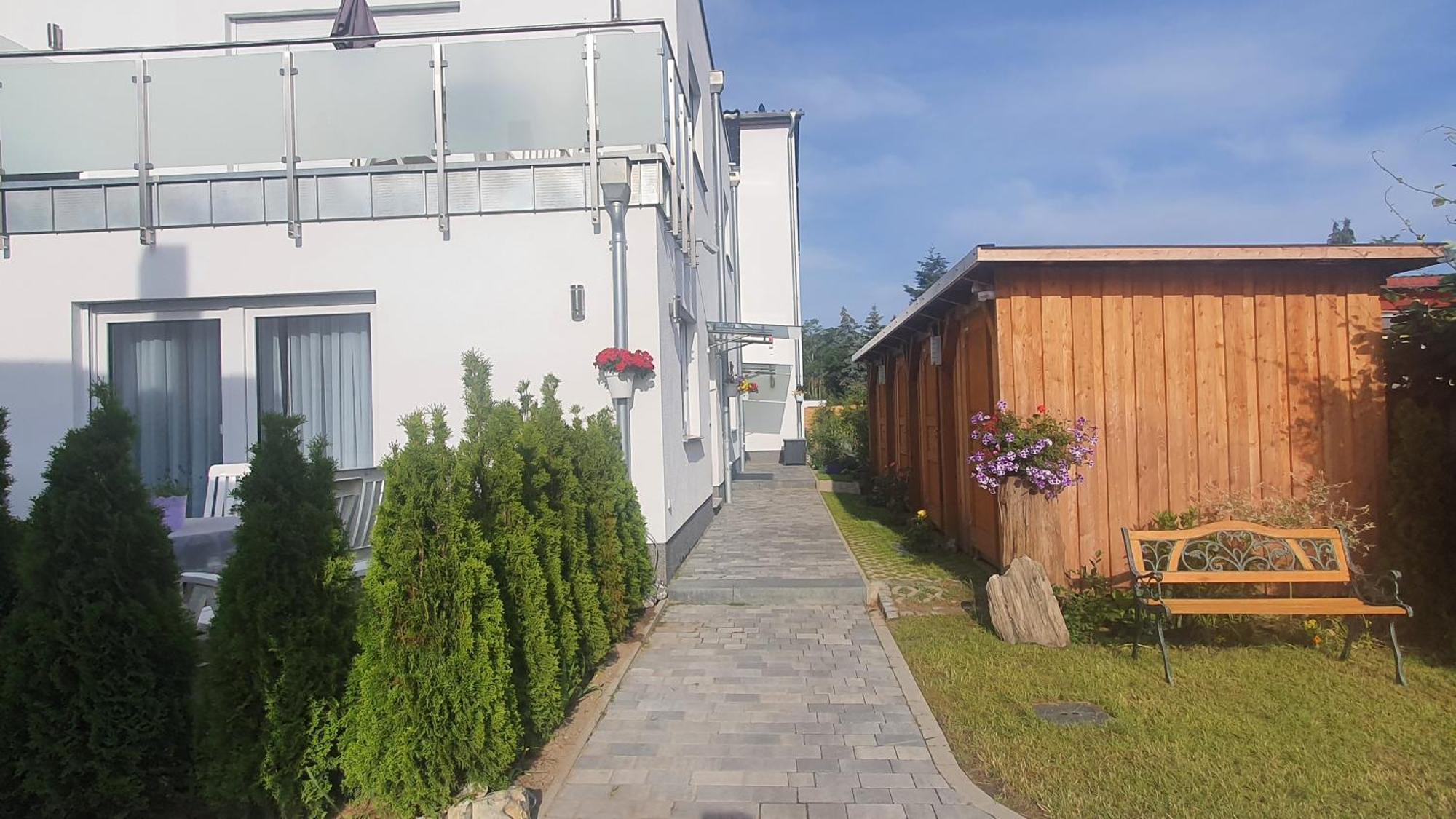 Ferienwohnungen "Godewind", Appartements Mit Balkon Oder Terrasse زينوويتز المظهر الخارجي الصورة